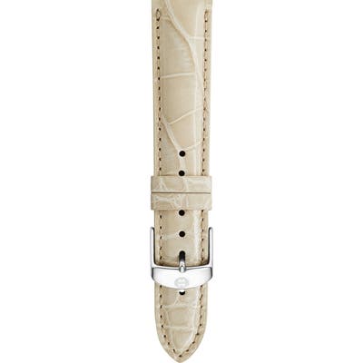 Michele 1m Genuine Alligator Watch Strap