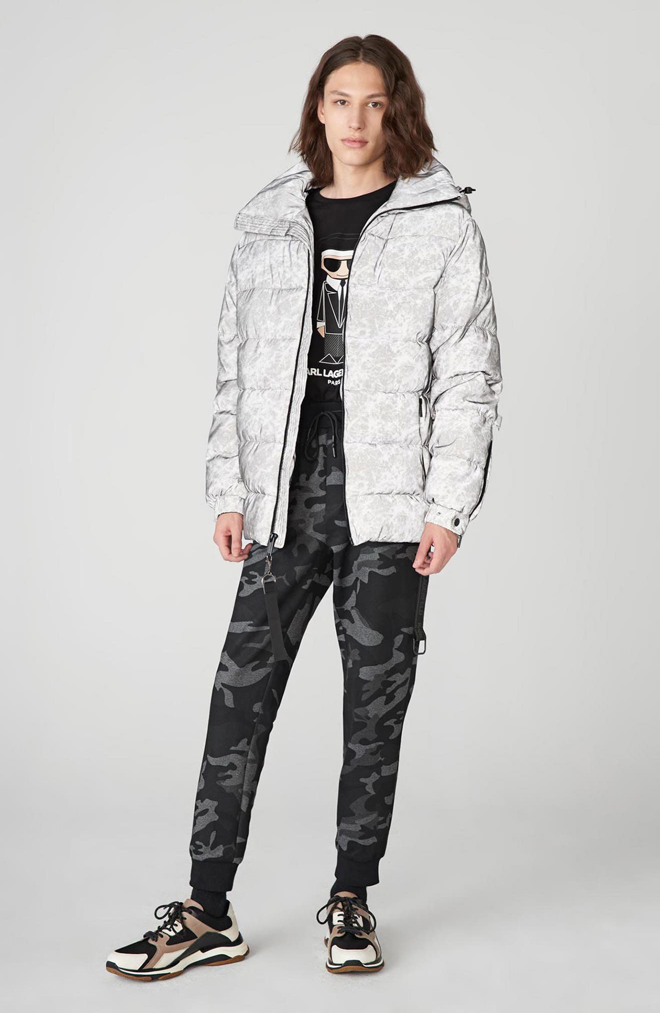 nike reflective puffer jacket