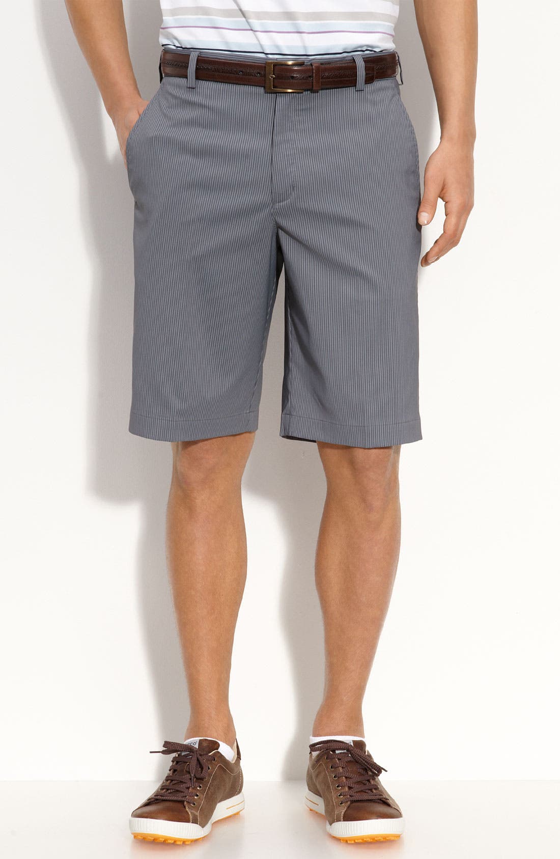 Nike Golf DriFIT Fine Stripe Shorts Nordstrom