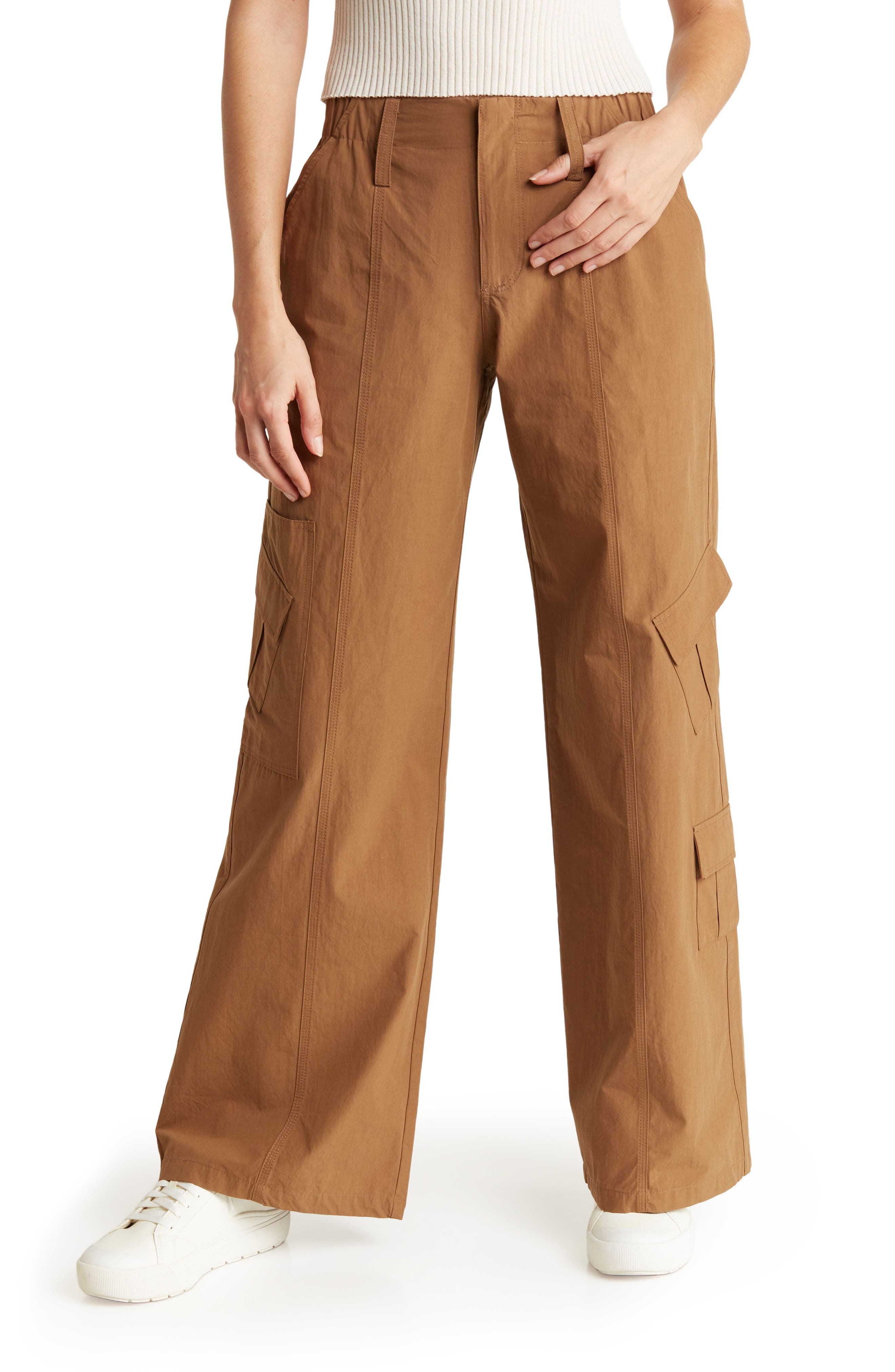 womens light brown pants