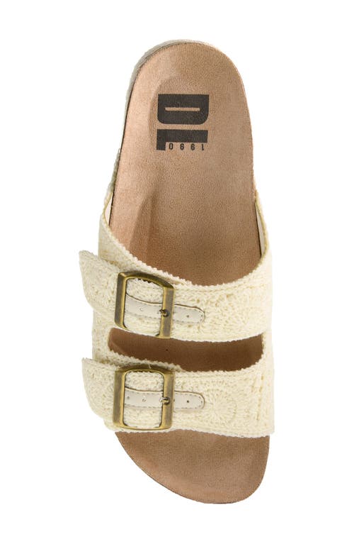 Shop Dirty Laundry Pretends Espadrille Platform Slide Sandal In Natural