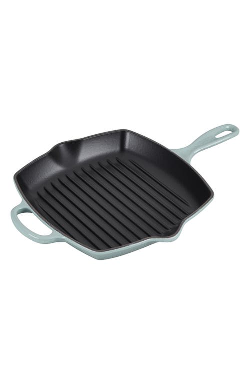 Le Creuset 10 Inch Square Enamel Cast Iron Grill Pan in Oyster at Nordstrom