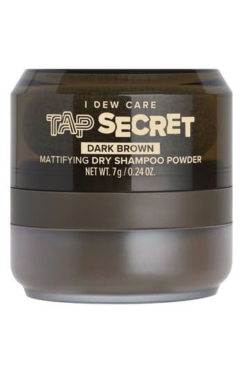 I Dew Care Tap Secret Mattifying Dry Shampoo Powder In Dark Brown