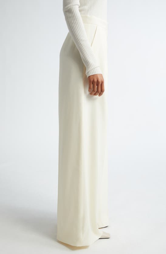 MAX MARA MAX MARA PIOMO VIRGIN WOOL WIDE LEG PANTS
