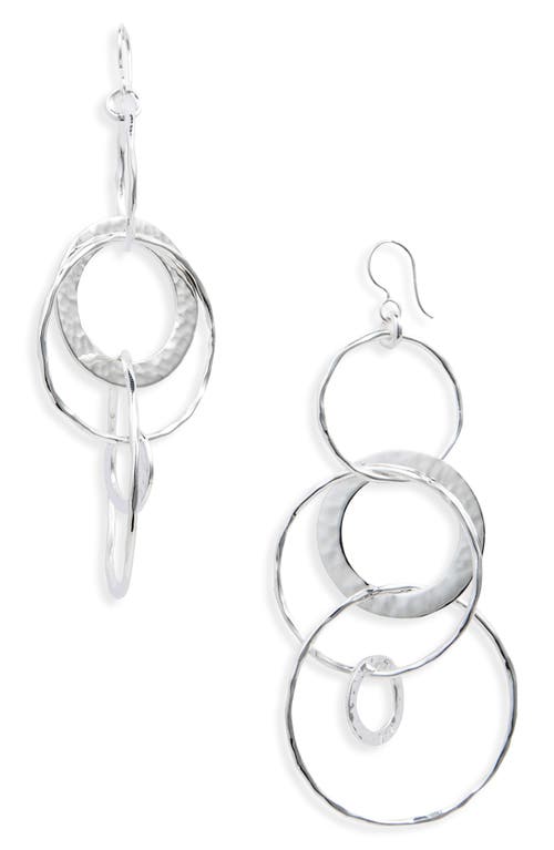 Ippolita Classico Large Link Drop Earrings in Silver at Nordstrom