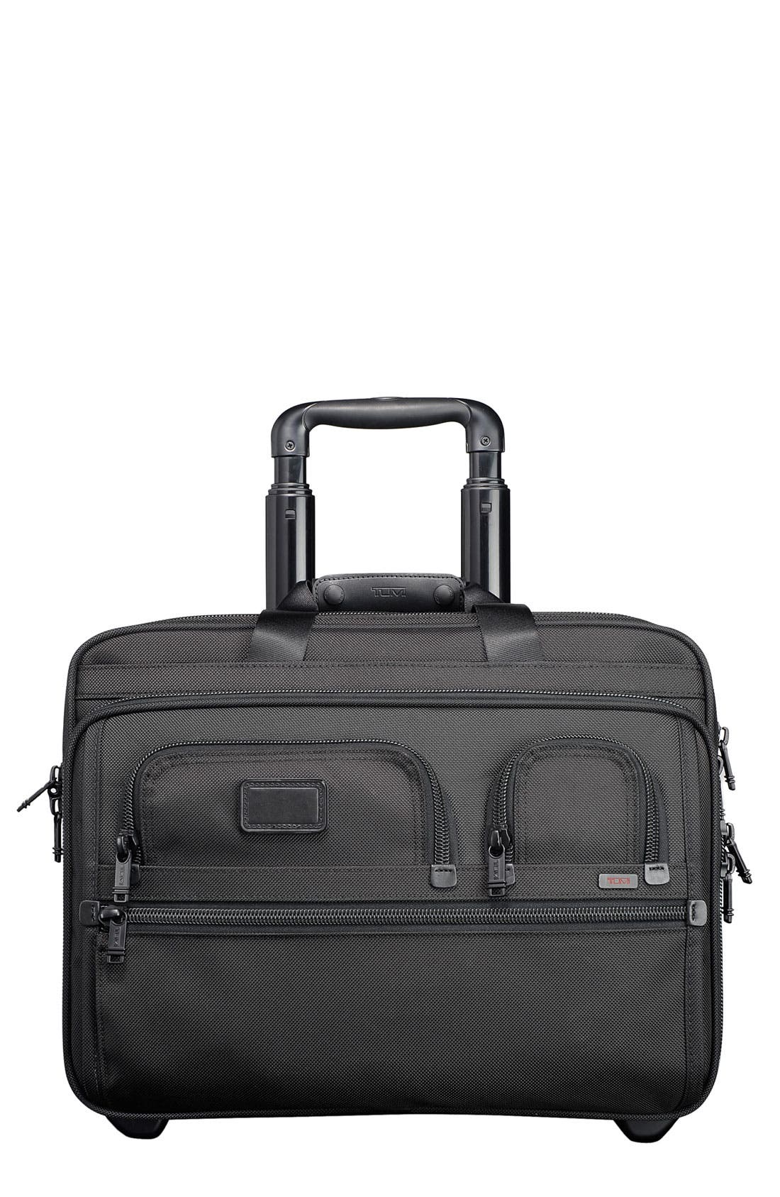 tumi wheeled briefcase