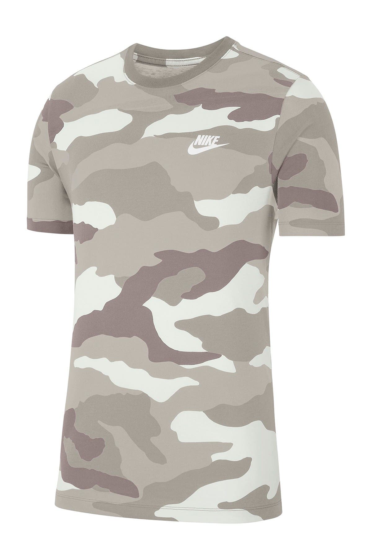 nike camo logo t shirt