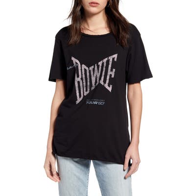Recycled Karma Bowie Tee, Black