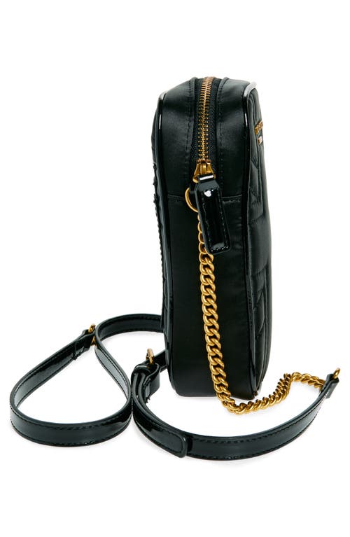 Kurt Geiger London Recycled Union Jack Phone Crossbody Bag In Black