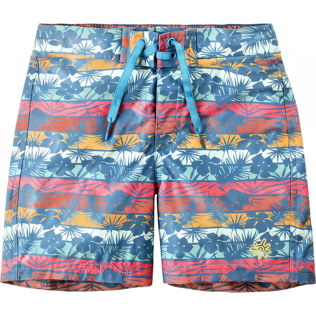 Uv Skinz Board Shorts In Malibu Sunset Stripe