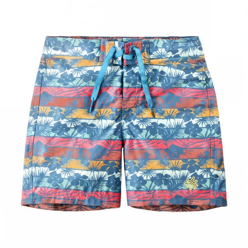 Shop Uv Skinz Board Shorts In Malibu Sunset Stripe