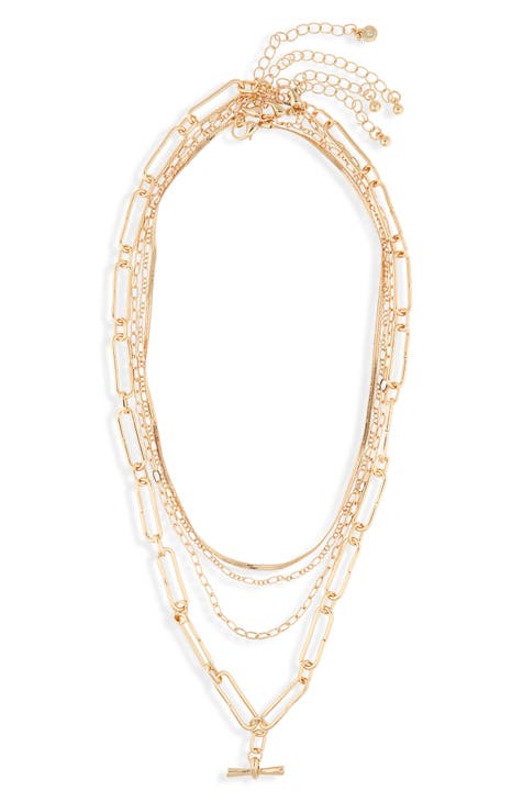 BOLD MONOGRAM NECKLACE - Pynk Luxe