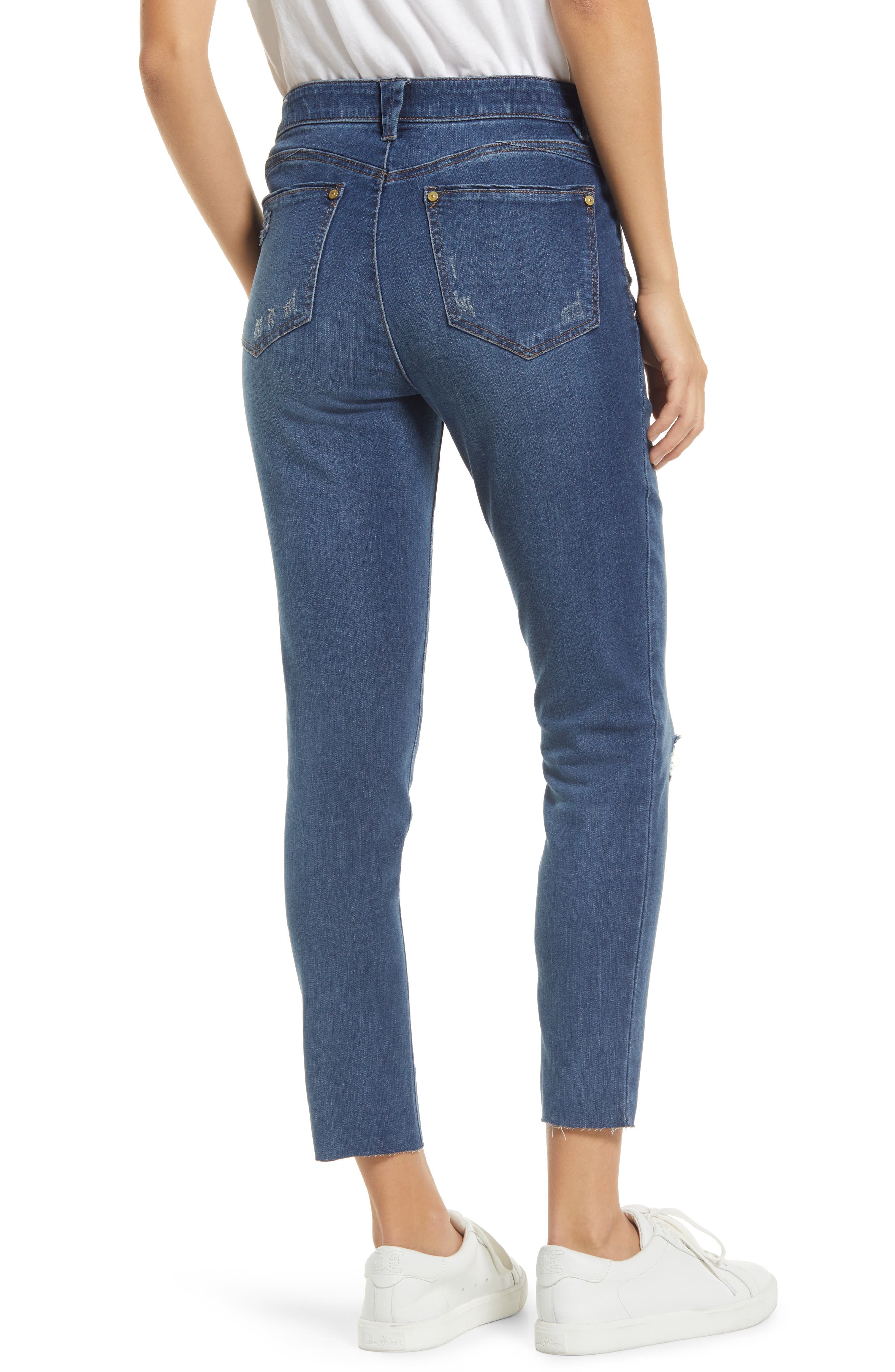 Raw Hem Ankle Skimmer Jeans | Nordstrom