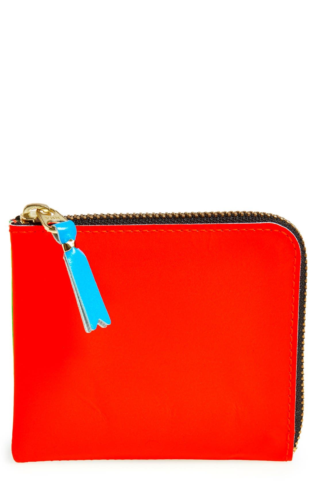 Comme des Garçons �Super Fluo� Half Zip French Wallet