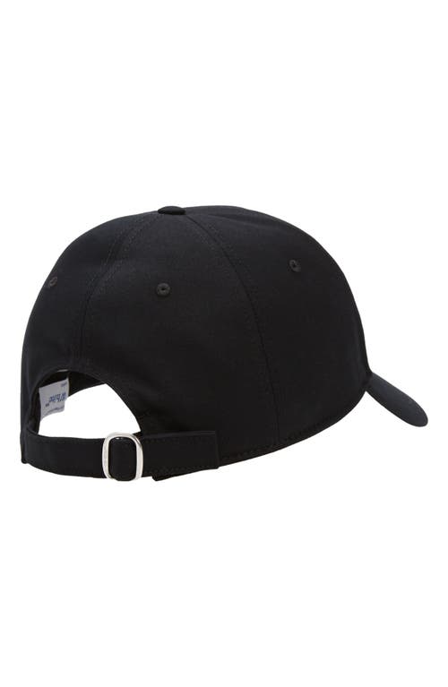 Shop Off-white Arrow Drill Embroidered Baseball Cap In Black/white