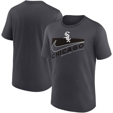 Nike Chicago White Sox Men's Short Sleeve Baseball Shirt Black