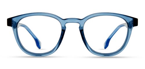 Shop One:1 Helvetica Reading Glasses In Blue