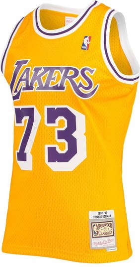 dennis rodman lakers jersey