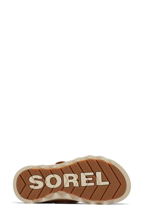 Shop Sorel Viibe Faux Fur Clog In Tawny Buff/natural