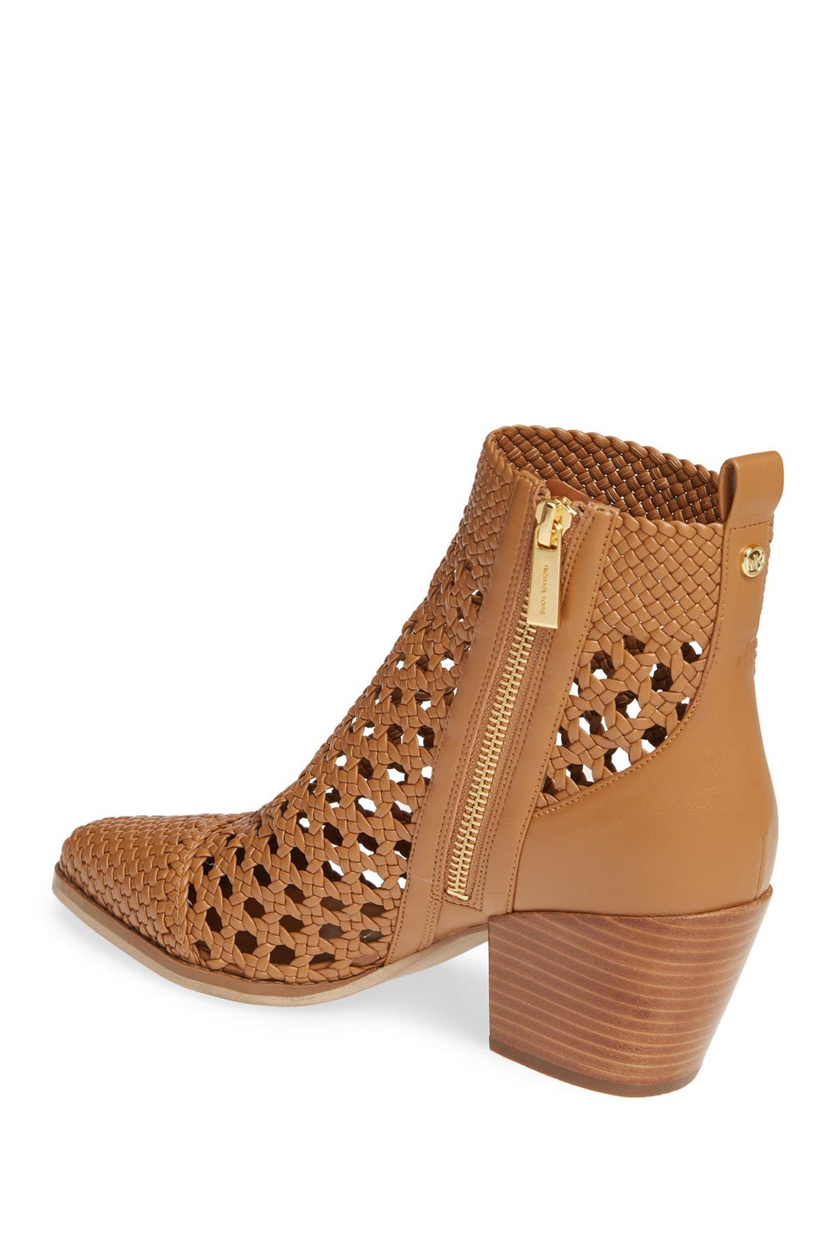 augustine woven ankle boot