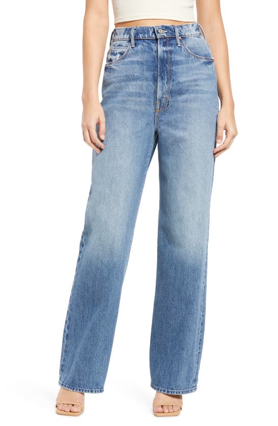 MOTHER TUNNEL VISION HIGH WAIST WIDE LEG JEANS