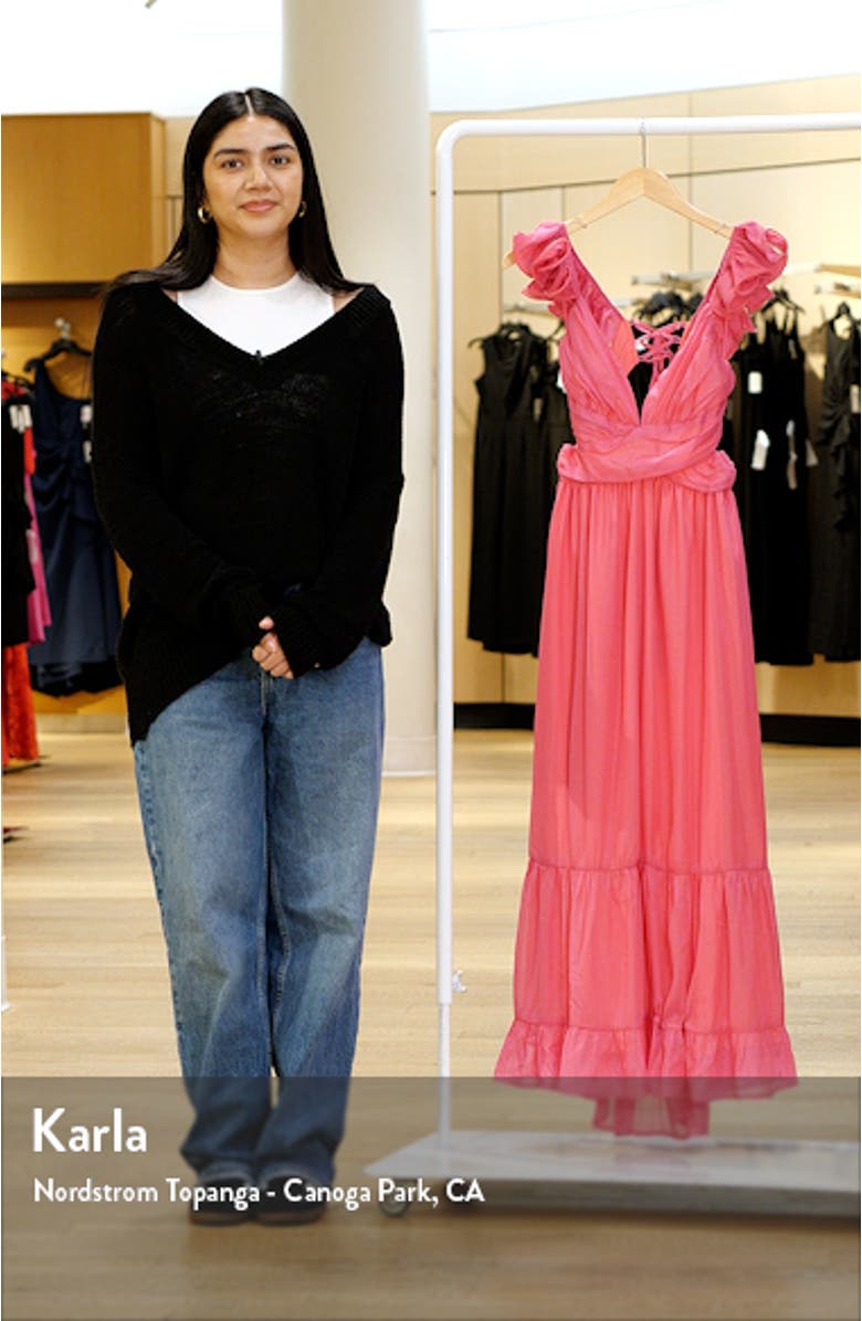 Bonito Ruffle Maxi Dress, sales video thumbnail