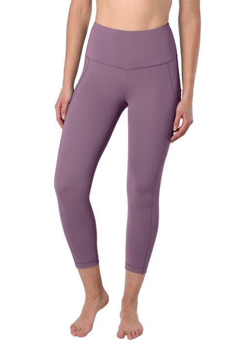 90 Degree By Reflex Carbon Interlink Cropped Leggings - ShopStyle