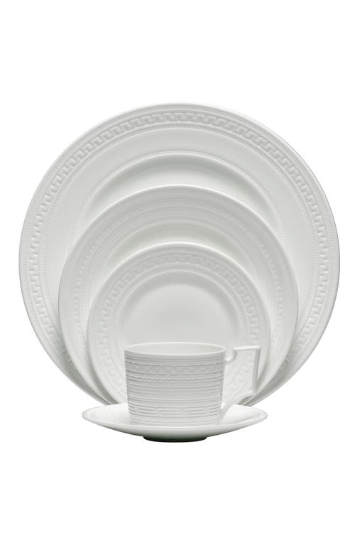 Wedgwood Intaglio 5-Piece Bone China Place Setting in White at Nordstrom
