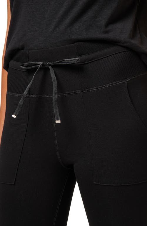 Shop Travismathew Friday Ponte Pocket Leggings In Black