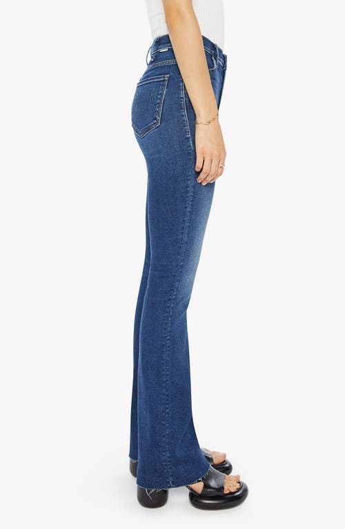 Shop Mother The Hustler Sneak Bootcut Jeans In Yakkity Yak