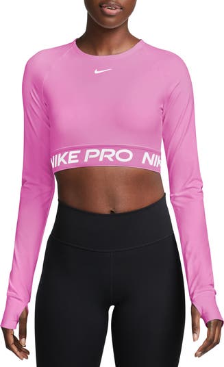Nike pro 2025 crossover top
