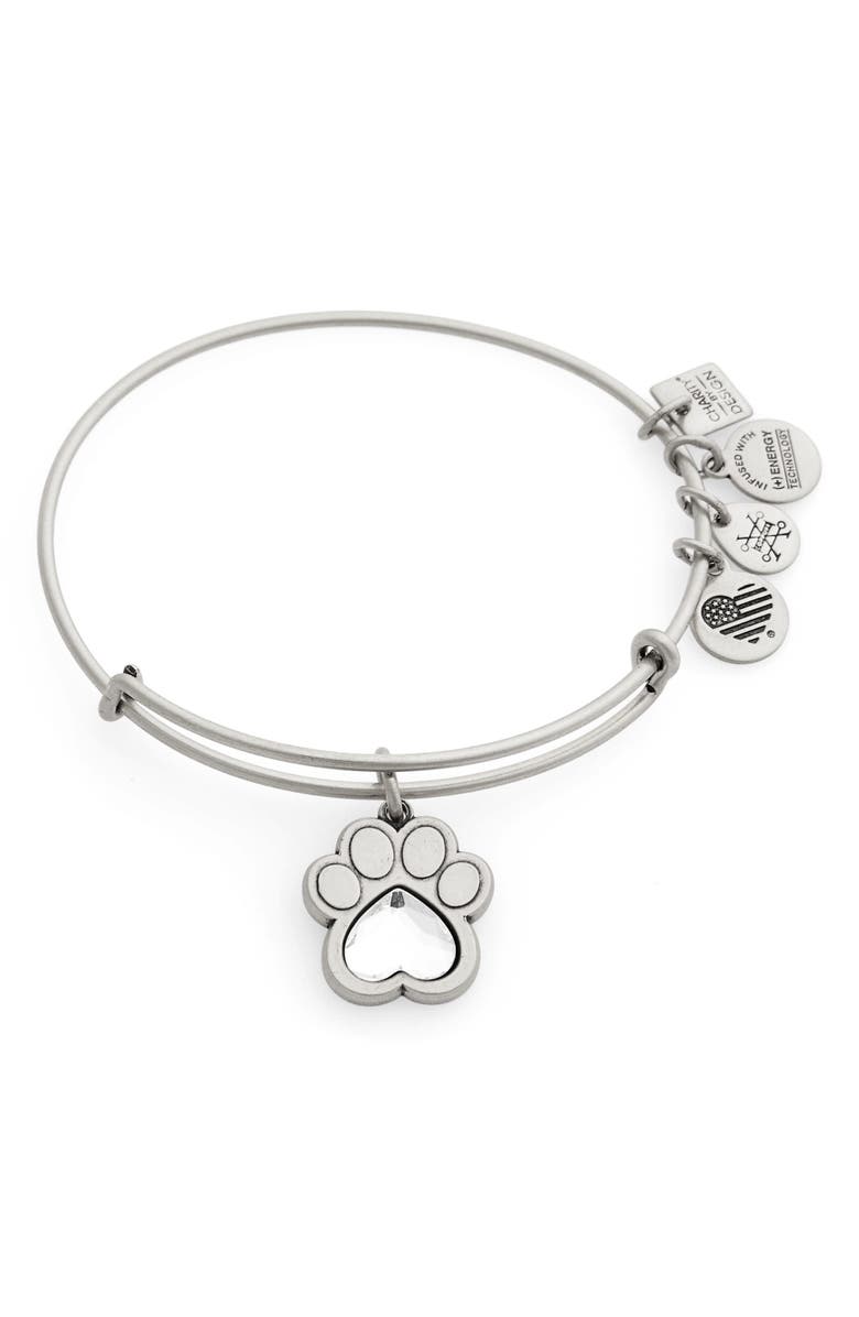 Alex and Ani Prints of Love Adjustable Wire Bangle | Nordstrom