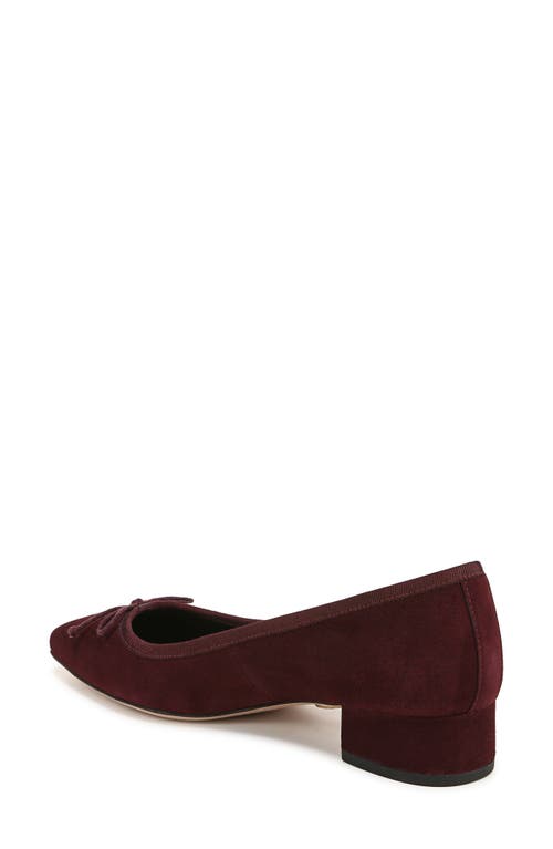 Shop Veronica Beard Cecile Square Toe Pump In Acai