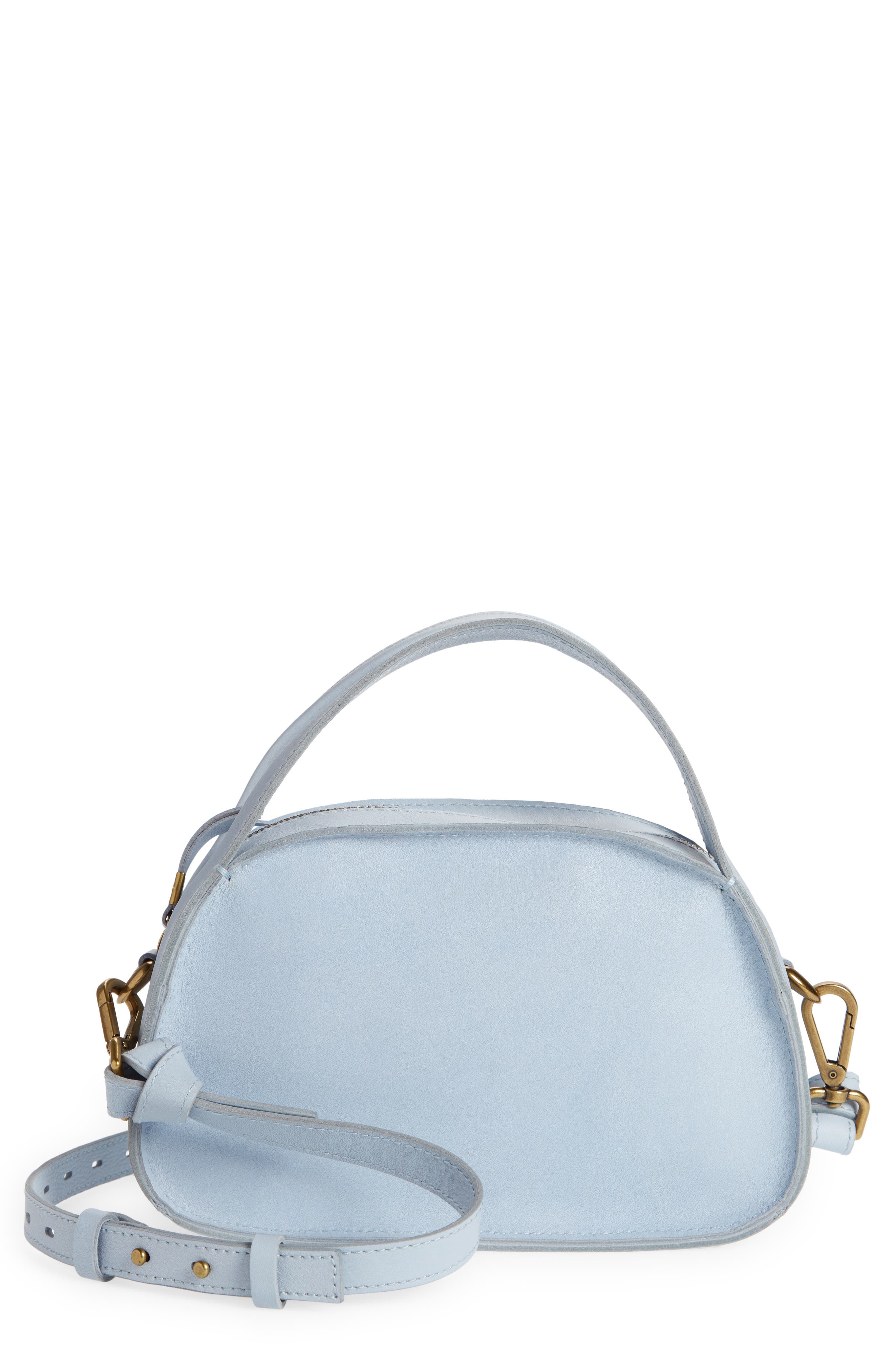 Zip top crossbody tote Clearance