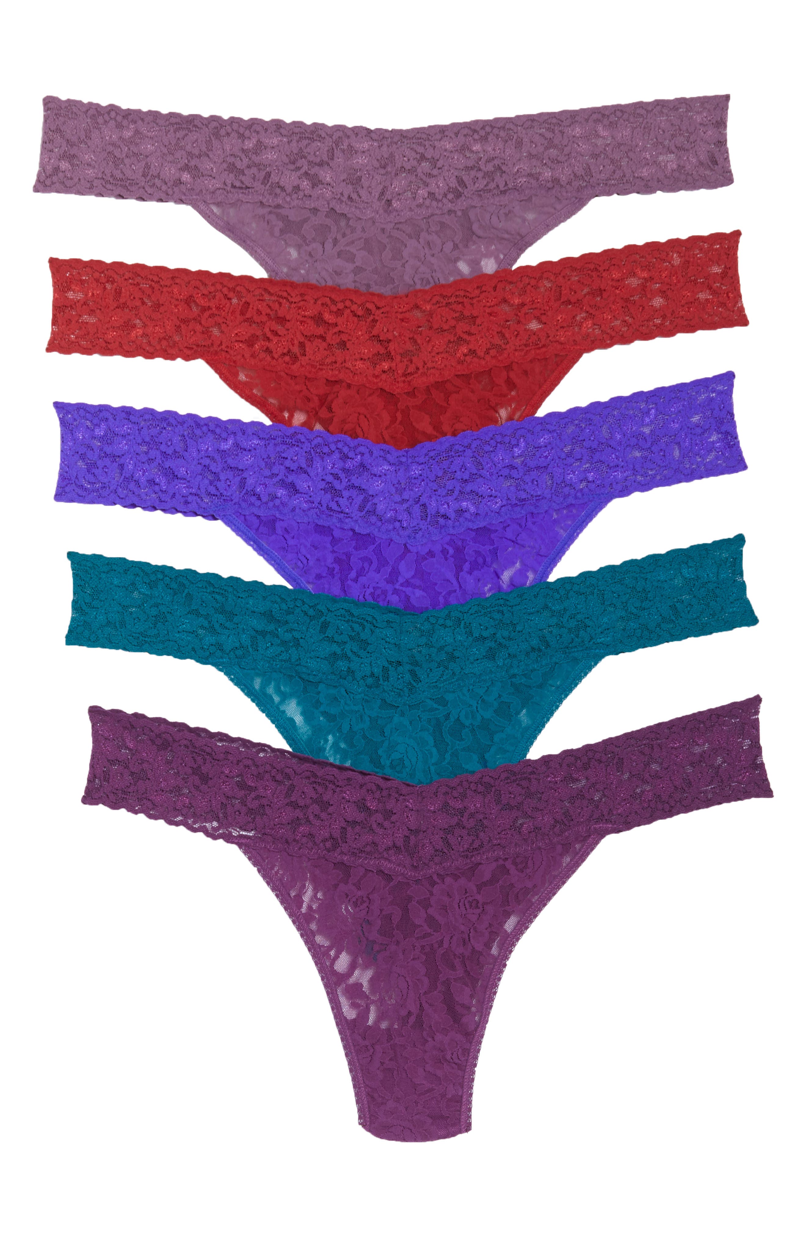 Hanky Panky Thong (5Pack) (Plus) Nordstrom