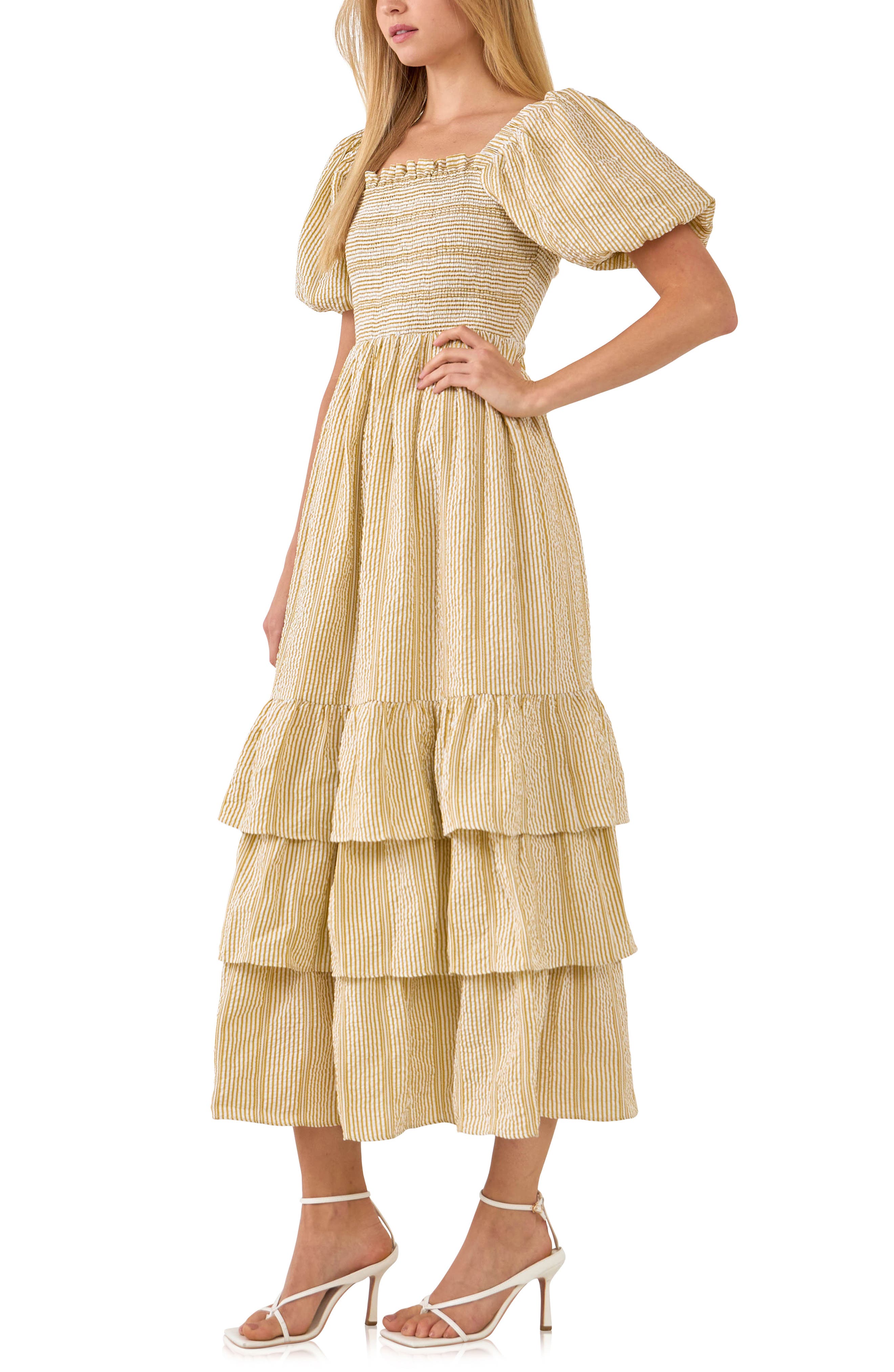 Roses Smocked Maxi Dress | Nordstrom