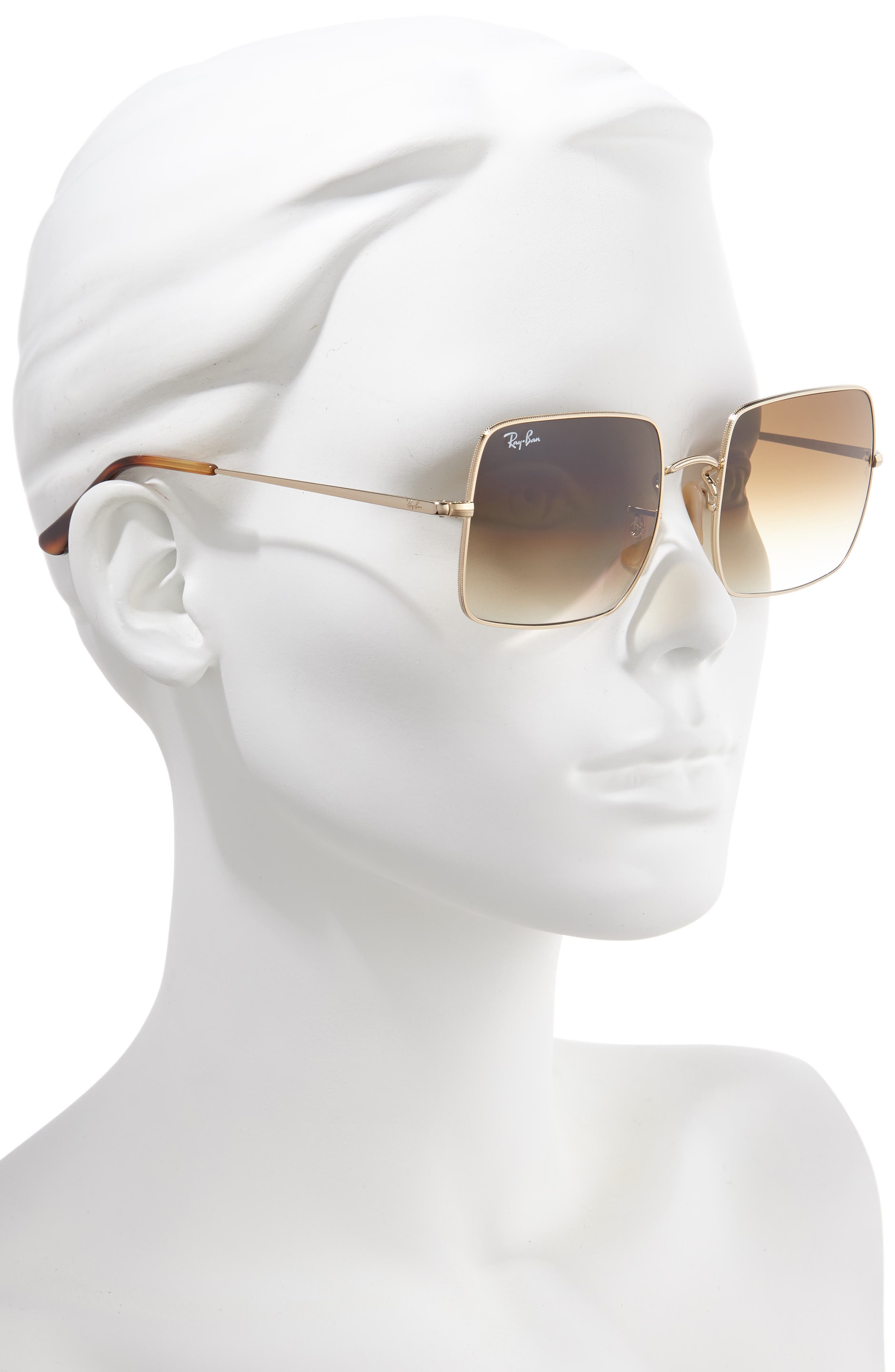 ray ban 54mm square sunglasses