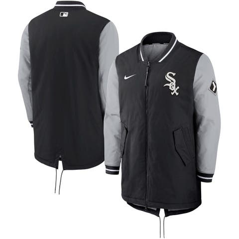 Nike Men's Chicago Bears Sideline Coaches Navy Full-Zip Bomber Jacket