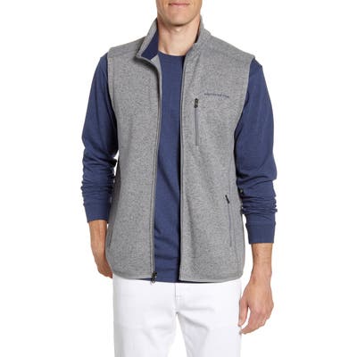Southern Tide Samson Classic Fit Vest, Grey