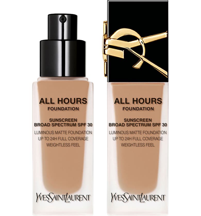 Yves Saint Laurent All Hours Luminous Matte Foundation 24H Wear SPF 30 with Hyaluronic Acid