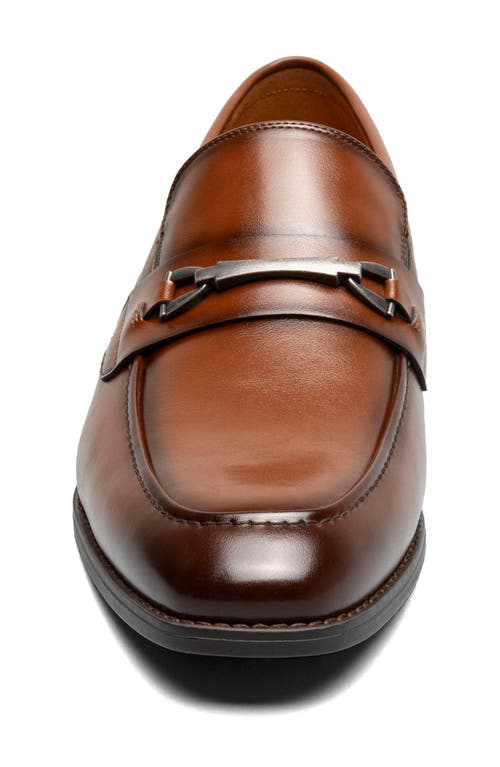 Stacy Adams Novak Moc Toe Slip-on In Cognac