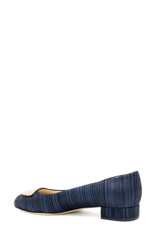 Shop Amalfi By Rangoni Mito Pump In Blue Jeans Gold