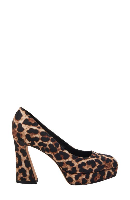 Shop Katy Perry The Square Platform Pump In Coffee Multi