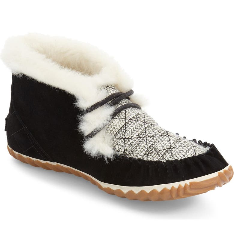 SOREL Out n About Fleece Lined Moccasin (Women) | Nordstrom