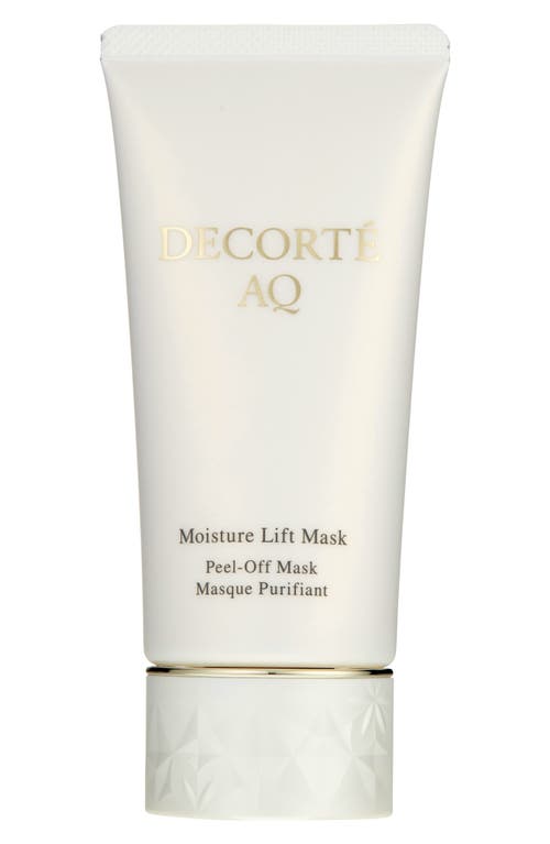 Decorté AQ Moisture Lift Peel-Off Mask