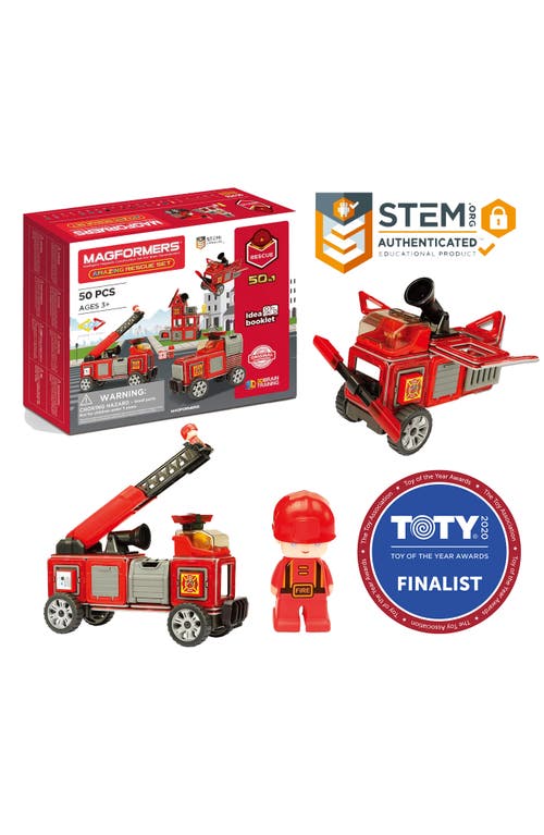 Magformers Amazing Rescue 50-Piece Magnetic Construction Set in Multi at Nordstrom