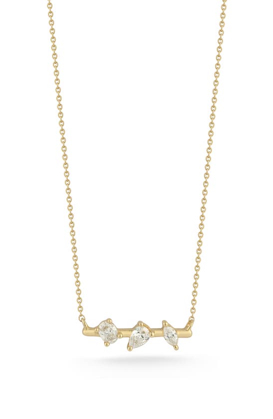 Shop Dana Rebecca Designs Alexa Jordyn Diamond Pendant Necklace In Yellow Gold