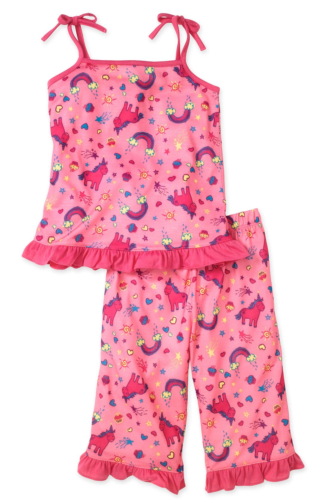 Sweet Ivy Ruffle Pajamas (Toddler & Little Girls) Nordstrom