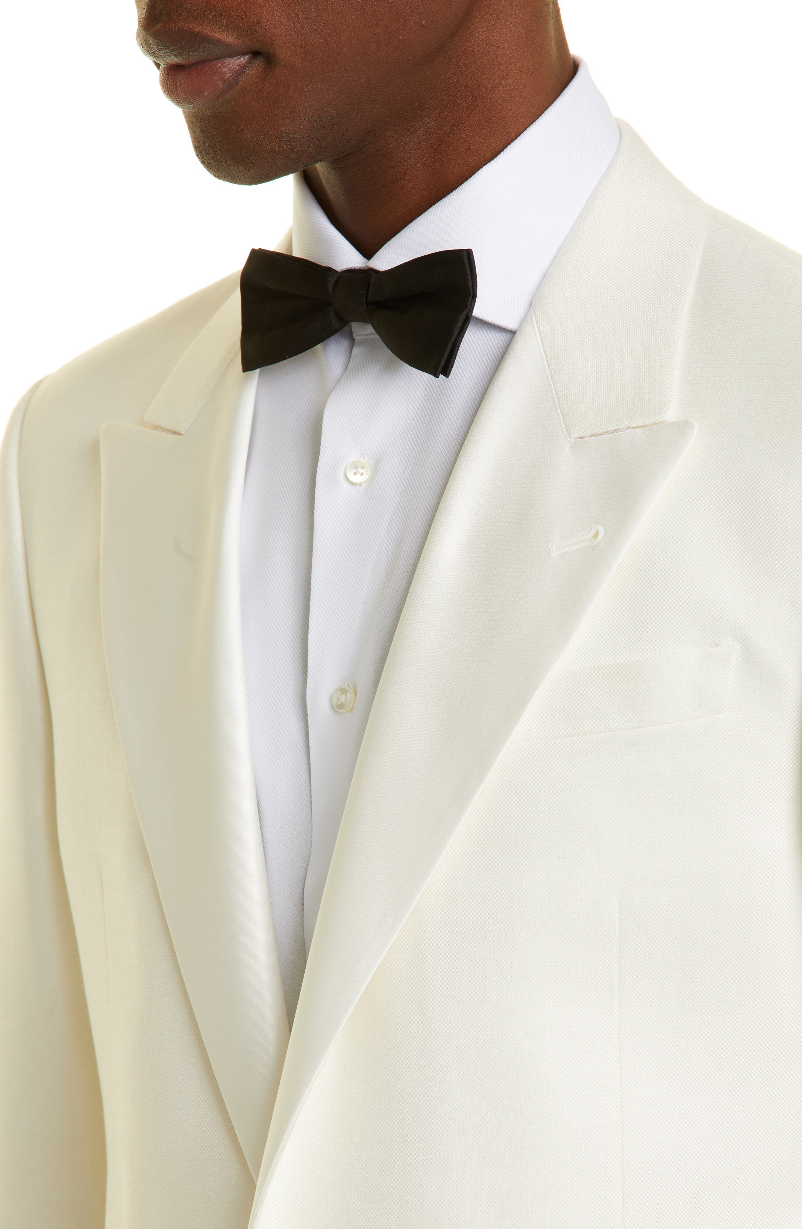 armani white tuxedo jacket