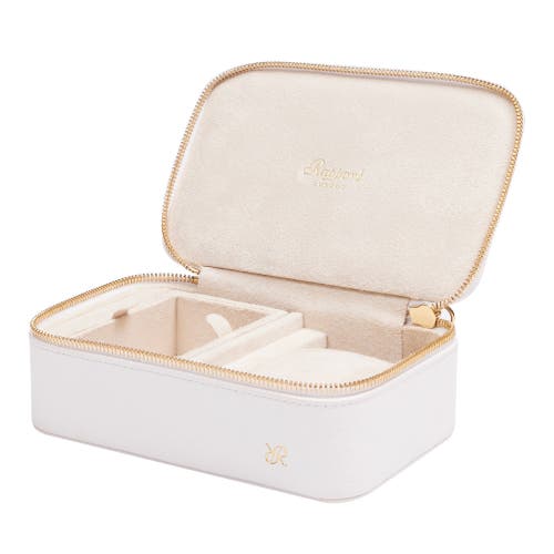 Shop Rapport London Tuxedo Watch Zip Case In White